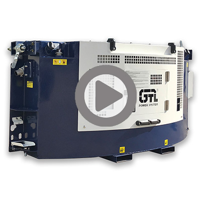 Gtl 15kw Clip en generador refrigerado con motor Yanmar Generador de contenedores refrigerados